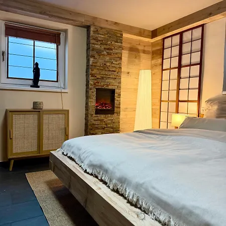 Apartment Oyado, Wellness, Bodensee, Badewannen Whirlpool, Ir Sauna, 3d Kamin, Grill, Japanisch *