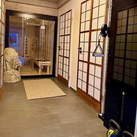 Oyado, Wellness, Bodensee, Badewannen Whirlpool, Ir Sauna, 3d Kamin, Grill, Japanisch