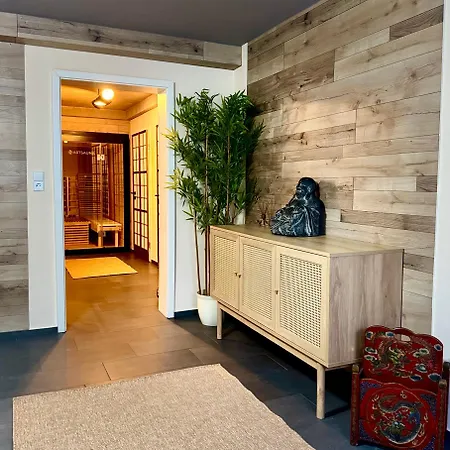 Oyado, Wellness, Bodensee, Badewannen Whirlpool, Ir Sauna, 3d Kamin, Grill, Japanisch Apartment *